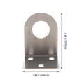 thumbnail image 2 of 1 Ensemble Support de Robinet 1/2 Pouce Boîtier de Filtre à Eau Support de Purificateur d'Eau, 2 of 7