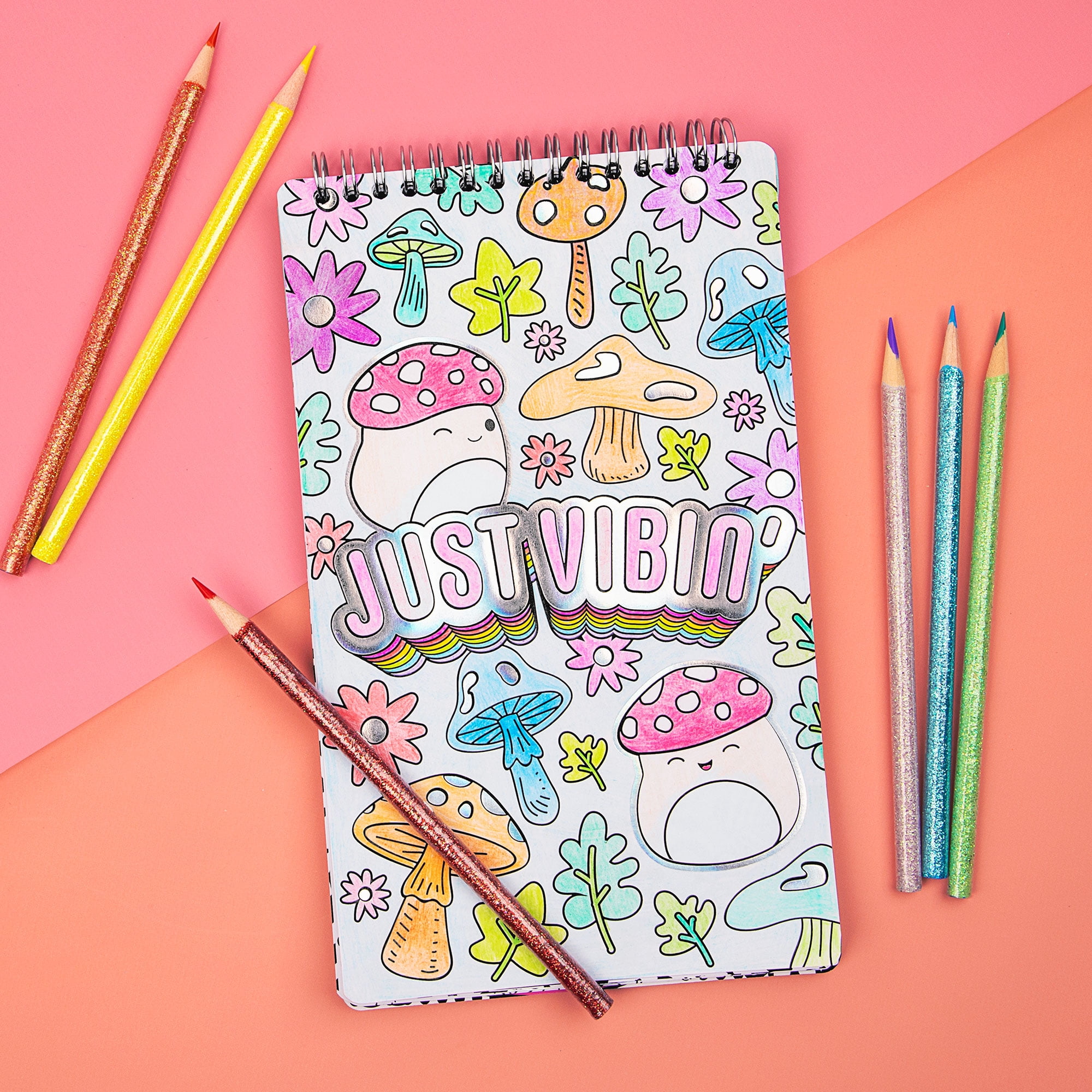 Squishmallows Mallow Out & Color Sketch Set