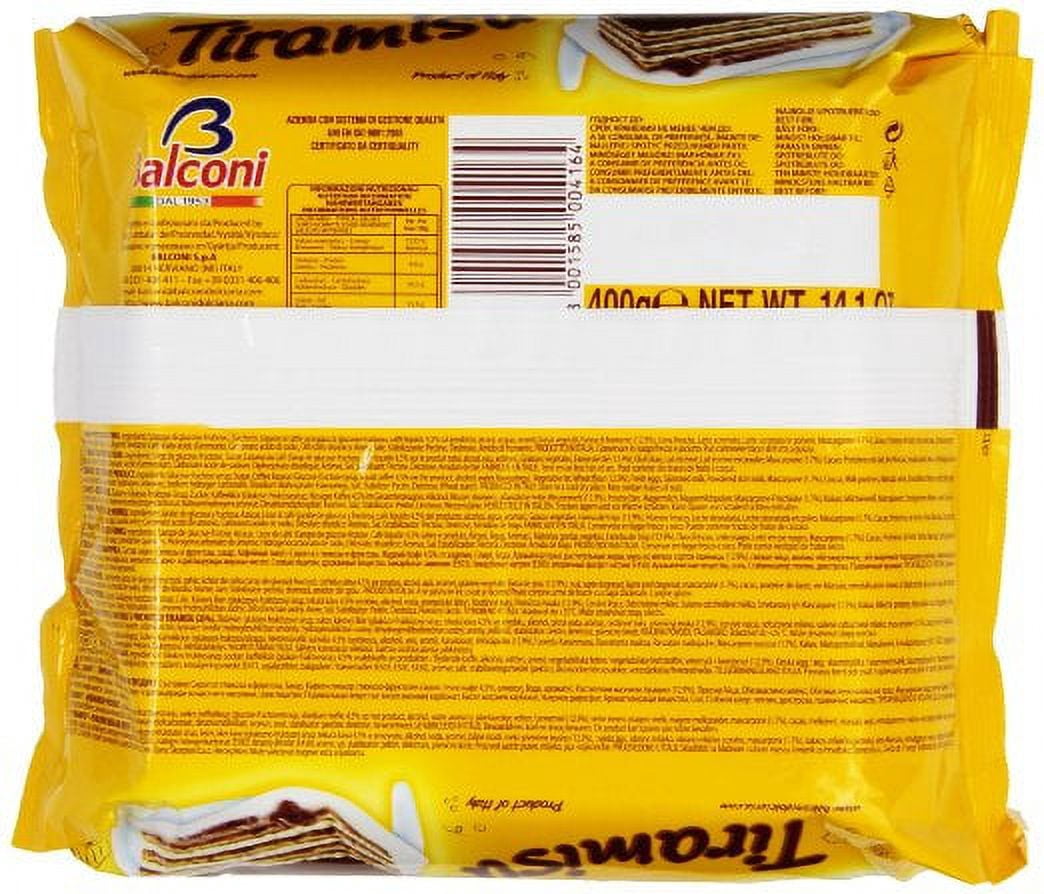 Balconi Tiramisu Cake 400g (14.1 oz) - Walmart.com