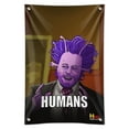 thumbnail image 1 of Human Aliens Guy History Meme Home Business Office Sign, 1 of 3