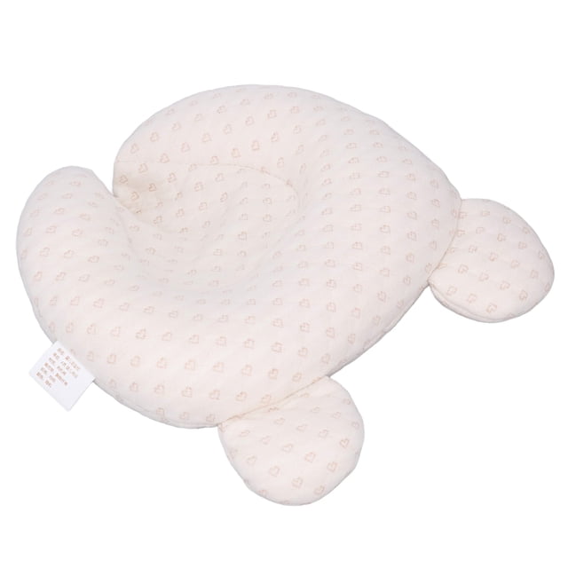 Almohada para bebés recién nacidos de algodón transpirable, protección contra el síndrome de cabeza plana de 0 a 12 meses