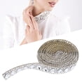 thumbnail image 4 of Iron On Rhinestone Chain2 Yard Hotfix Crystal DIY Dress Decoration Rhinestone Chain Luxury Finish, 4 of 8