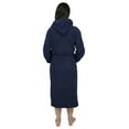 thumbnail image 6 of Women 100% Luxury Terry Cotton Hooded Shawl Bathrobe Toweling Spa, 6 of 9