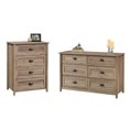 thumbnail image 1 of 2 Piece Bedroom Set with Dresser and Chest in Salt Oak, 1 of 14
