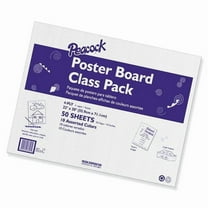 22 x 28 in. Poster Board Class Pack, Assorted Colors - 50 Sheets