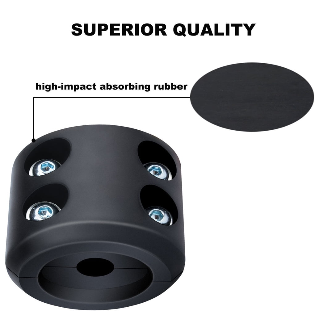 for Jeep ATV UTV Winch Cable Hook Mount Stop Stopper Rubber Cushion Black Winch Line Saver Stopper
