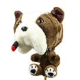 thumbnail image 3 of Funny Golf Club Head Cover, Golf Club Protective Cover, Plush Dog Shaped Scratch Golf Wood Driver Head Covers, Transport Golfer Equipment, 3 of 10