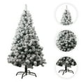thumbnail image 3 of Árbol de Navidad 60 cm lindejuan con copos de nieve blancos decoración para árbol de Navidad, 3 of 4