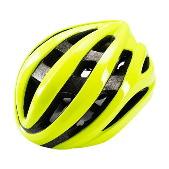 Casco de bicicleta de diseño moderno e integrado para en monopatín y escalar Amarillo