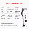 thumbnail image 4 of LOVEVER Kemei Professional Hair Clippers Hair Trimmer For Men Cordless Hair Cutting 809A, 4 of 5