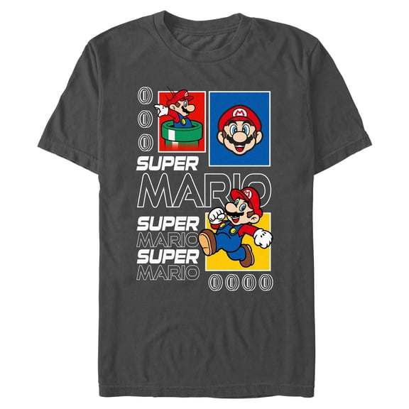 Mens Nintendo Super Mario Coins T Shirt
