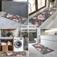 thumbnail image 2 of Pioneer Flower Floral Print Pattern Kitchen Rug Mat,Kitchen Runner Rugs Non Skid Washable,Decorative Kitchen Floor Mats for Kitchen,Sink,Laundry,17"X47", 2 of 5