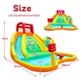 thumbnail image 3 of Parque Inflable WELLFUNTIME Azul con Doble Toboganes y Casa de Rebote, 3 of 7