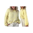 thumbnail image 2 of Honganda Women's Autumn Loose Sweater Leopard Pattern Long Sleeve Knitwear Pullover, 2 of 8