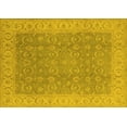 thumbnail image 1 of Ahgly Company Indoor Rectangle Oriental Yellow Industrial Area Rugs, 7' x 10', 1 of 4
