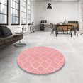 thumbnail image 4 of Ahgly Company Tapis d'Intérieur Lavable en Machine Carré Rouge, 4 Pieds Carré, 4 of 7