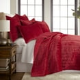 thumbnail image 4 of Levtex Home - Faux Fur Full/Queen Quilt - Red - Quilt (88 x 92 in.) - Polyester Faux Fur, 4 of 9