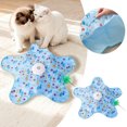 thumbnail image 2 of Hide And Seek Interactive Cat Toy Moving Concealed Wand Automatic Chargeable Indoor Exercise Squeaky Floral Cover, 2 of 7