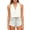 C-White361, variant on DHFJKG Womens V Neck Camisole Striped Sleeveless Button Down Slim Fit Cropped Top Summer Sexy Cute Clothes Trendy Tops