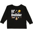 thumbnail image 3 of Inktastic Lil Builder- Future Construction Worker Boys or Girls Long Sleeve Toddler T-Shirt, 3 of 5