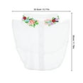 thumbnail image 2 of TABLETREANDS Collar Falso Bordado Para Mujer Estilo Chic En Poliéster Cómodo Y Transpirable, 2 of 7