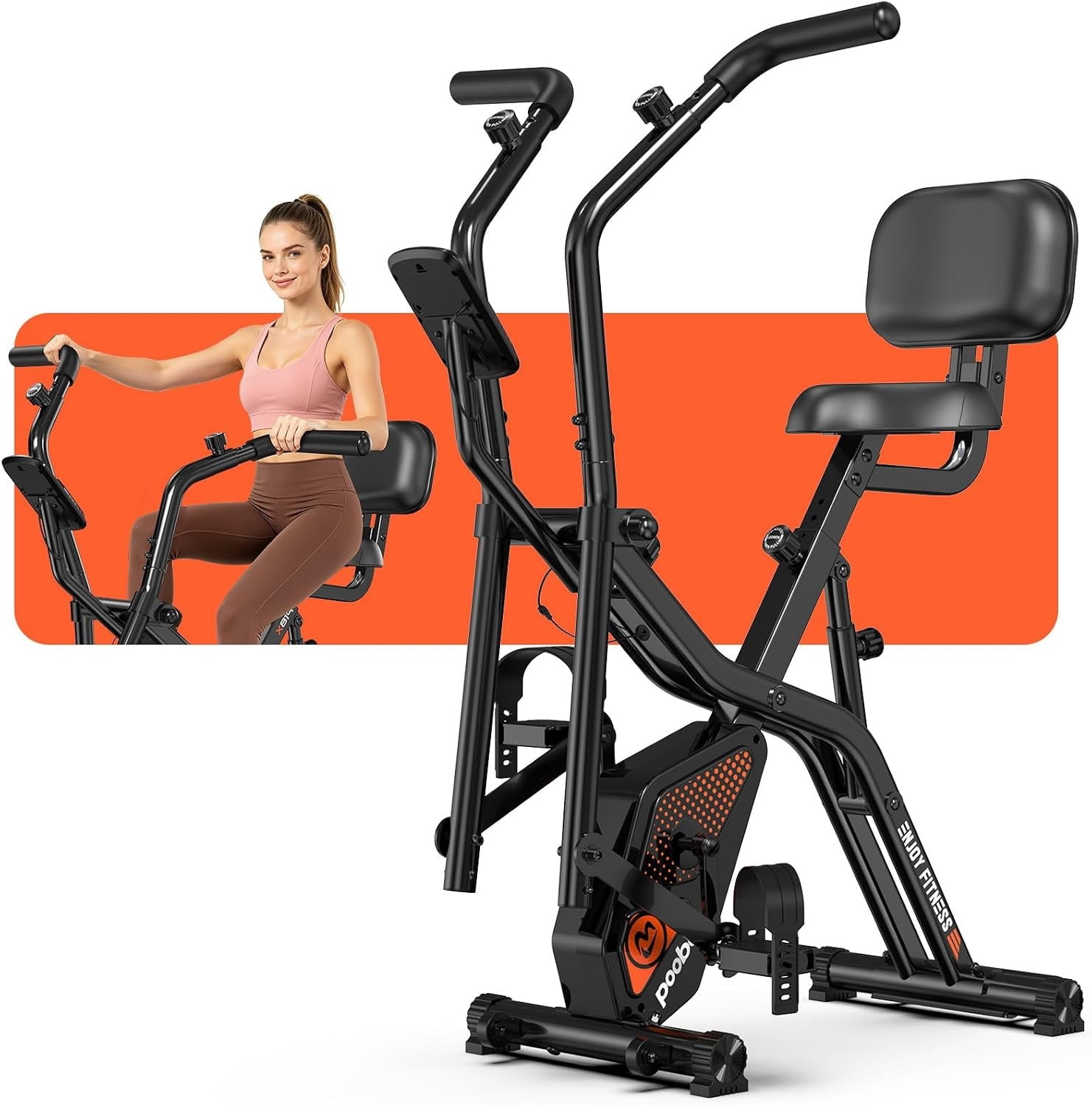Hit Notion Upright Training X-Bike With Magnetic Resistance
