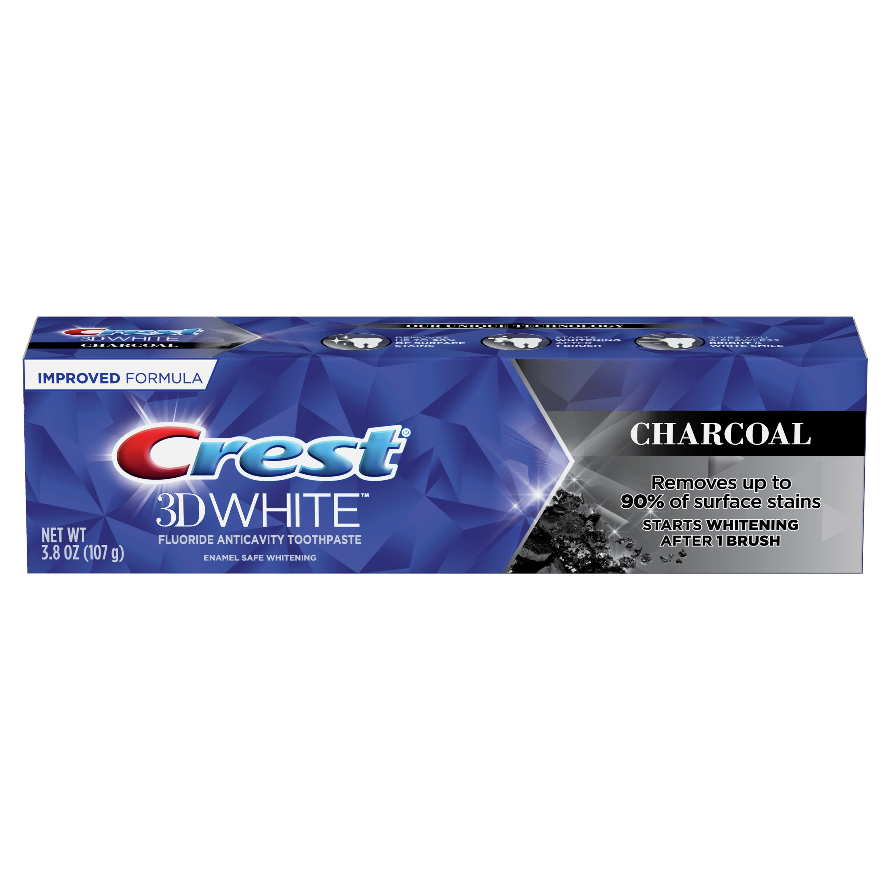 crest 3d white fluoride anticavity toothpaste charcoal