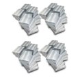 thumbnail image 4 of The Display Guys – Cardboard Jewelry Boxes With Cotton – 100 Pack – Silver Foil – #32 (3 1/4" x 2 1/4" x 1"), 4 of 6