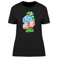 thumbnail image 1 of Three Peonies Ikebana T-Shirt Women -Image by Shutterstock, Female Small, 1 of 2