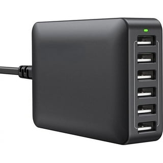 iMounTEK Multi 12 Port USB Charging Station Hub 60W Desktop USB Hub Multiple  USB Charger Fast Charge for iPod iPhone 3.74ft Power Cord 