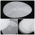 30PCS DIY Round Cross Stitch Plastic Grid Plate 3D Embroidery Mesh