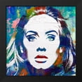 thumbnail image 2 of Stephen Chambers 15x15 Black Modern Wood Framed Wall Art Titled - Adele 2, 2 of 6