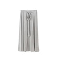thumbnail image 2 of Antinious Winter Skirts for Women,Skirts for Women Trendy,Silk Skirts for Women Solid Casual Loose Long Skirts,Gray,L, 2 of 3