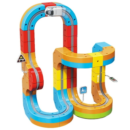 Unbranded Electric Model Train Track Set 3D Magic Flexible Anti-Gravity Educational STEM Learning Toy for Kids 3-8 Years Old 1 Pack