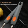 thumbnail image 3 of Silicone Cooking Utensils Set,2pcs Kitchen Must Haves Stainless Steel, 3 of 5