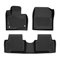 Black All Weather Floor Mats Fit for Hyundai 2013-2018 Santa Fe 5-Passenger Model