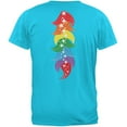 thumbnail image 2 of Halloween Rainbow Heart Unicorn Costume Pony Mens T Shirt Sky SM, 2 of 2