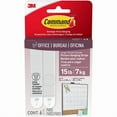 thumbnail image 1 of Command Bandes blanches pour suspendre des tableaux, 15 lb, 6 paires, 1 of 7
