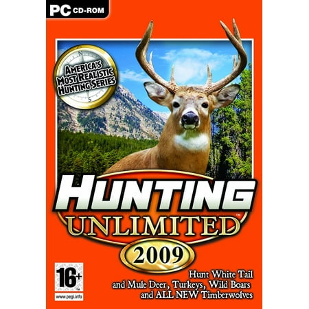 Hunting Unlimited 2009 PC Game - Hunt White Tail & Mule Deer, Turkeys, Wild Boars &