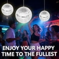 thumbnail image 6 of Yedigre Reflective Disco Ball for Party Wedding Decor, 12/16/20/24 Inch Hanging Mirror Ball with Easy Hanging Hook, Reusable for Christmas Bar Disco, 6 of 9