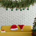 thumbnail image 4 of Adornos de bolas navideñas para árbol Adornos de bolas flocadas para árbol de Navidad Decoraciones de bolas navideñas para pared de árbol de Navidad, 4 of 5