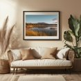 thumbnail image 3 of Pond near Baxter 01 - Greenville Maine Photography Black Framed Wall Art Print 24 x 36 inches, 3 of 4