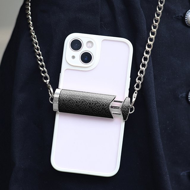 Cadena cruzada de moda Clip trasero Cadena de clip de teléfono desmontable para viajes al aire libre Ndcxsfigh Para estrenar