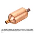 thumbnail image 4 of Uxcell 3P Air Conditioner Filter Drier, Pure Copper Thickened Liquid Line Replacement, Copper, 4 of 4