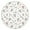 White Fairy Castle-1, variant on Strawberry Princess Pattern Round Fitted Tablecloth with Elastic Edge,Dining Table Cover Waterproof,Outdoor Round Tablecloth for Camping,Dining,Indoor and Outdoor