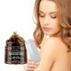 thumbnail image 1 of Jabón negro marroquí DUMUIELD (jabón Beldi) con aceite de argán. Jabón negro marroquí 100 % natural, exfoliante corporal, puro y natural, purificante, limpiador y exfoliante para rituales de hammam., 1 of 8