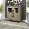 thumbnail image 6 of Evelyn&Zoe Holbrook 28" Wide Rectangular Accent Cabinet, Antiqued Gray Oak, 6 of 9