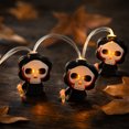 thumbnail image 5 of Fmbmuo Halloween Pumpkin LED String Lights Grim Pumpkin Design Battery-Operated Outdoor Festival Decor, 5 of 5