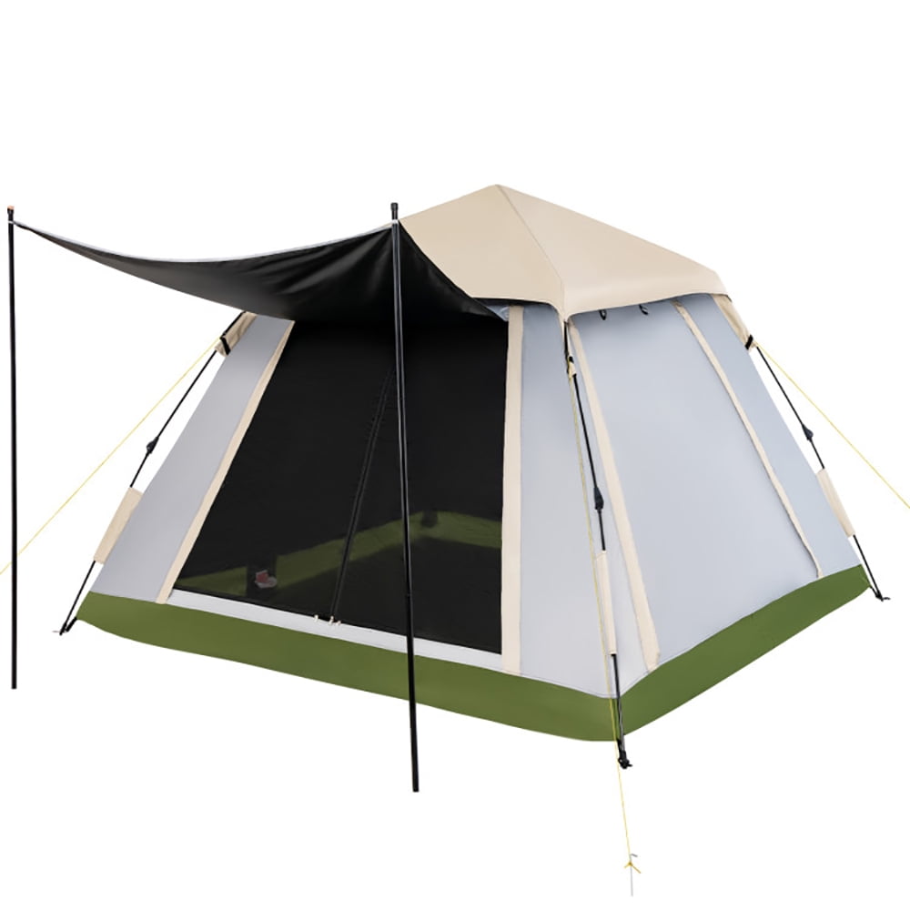 Aimee Lii 2-4 Person Instant Pop-up Camping Tent with Removable Rainfly, Oversize Privacy Tent, Easy Set Up Privacy Shelter