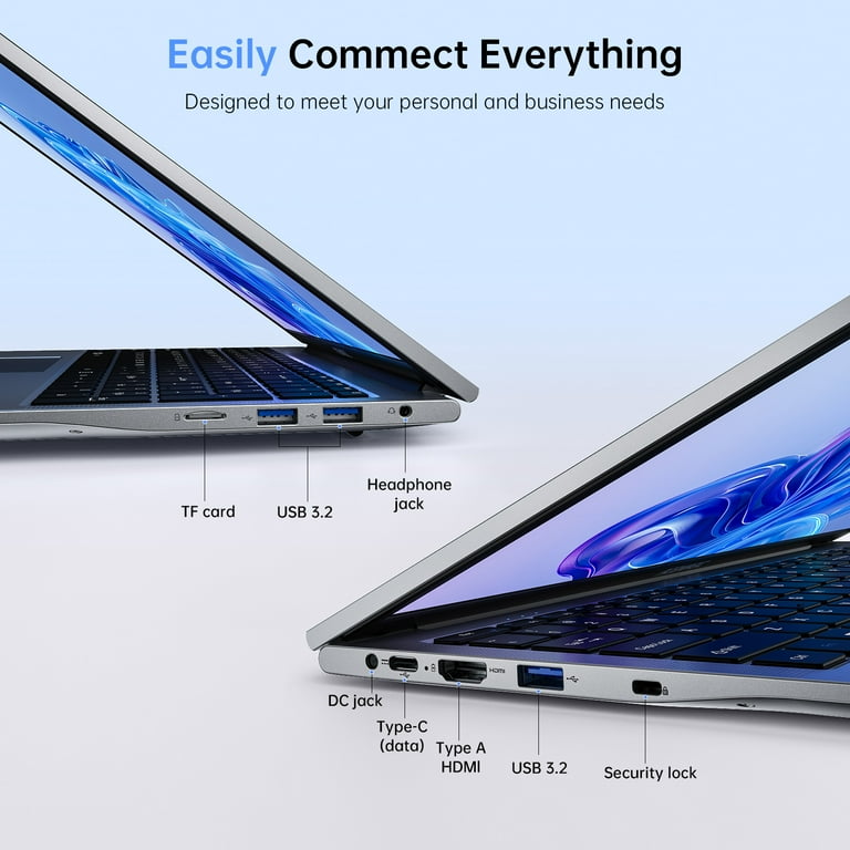 Intel AlderLakeN97 Windows11 Pro 17.3インチ Laptop 17.3 FHD Intel Alder Lake N97 up to 3.6GHz 16GB DDR4